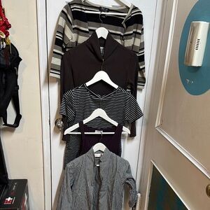 Bundle of four tops size small and petite 10